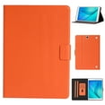 thumbnail image 1 of Dteck Folio Case for Samsung Galaxy Tab A 9.7 2015 SM-T550 T555, Slim Fit Book Cover Design Multi-Angle Stand PU Leather Case Cover, Orange, 1 of 5