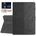 thumbnail image 1 of Dteck Folio Case for Samsung Galaxy Tab A9 Plus 11 Inch, Embossed PU Leather Flip Stand Protective Cover for Samsung Galaxy Tab A9 Plus / A9+,Black, 1 of 6