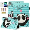 thumbnail image 1 of Dteck Folio Case for iPad 10th Generation 10.9 Inch 2022, Slim Cute Pattern Flip Stand Case Auto Wake Sleep Smart Cover for iPad 10th Gen, Panda, 1 of 7