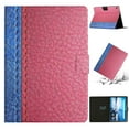 thumbnail image 1 of Dteck Folio Wallet Case for Lenovo Tab M10, TB-X605F/X505, Rugged PU Leather Case Kickstand Slim & Lightweight Cover with Card Slots & Cash Pocket & Magnetic Clasp Full-protective Back Shell, Rose, 1 of 7