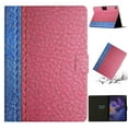 thumbnail image 1 of Dteck Folio Wallet Case for Samsung Galaxy Tab A8 10.5" SM-X200/X205, Rugged PU Leather Case Kicktand Slim Lightweight Cover with Anti-Slip Strips & Magnetic Clasp Auto Wake/Sleep Back Shell, Rose, 1 of 7