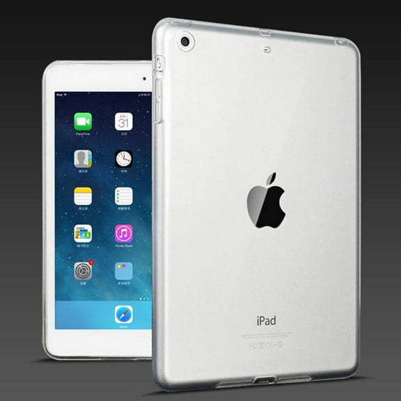 Dteck For Apple iPad 5th Generaation,iPad 6th Generation 9.7" Ultra Slim Transparent Clear TPU Silicone Gel Shockproof Case Back Cover ,Clear