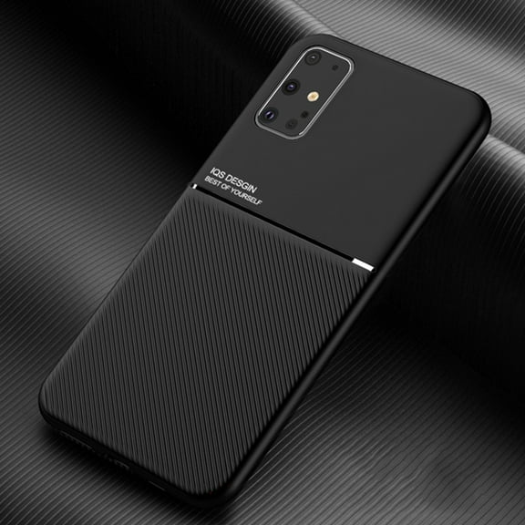 Dteck For Samsung Galaxy S20 6.2" Luxury Shockproof Rubber Case Silicone TPU Protector Ultra Slim Hybrid Business Back Phone Cover ,Black