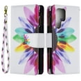 thumbnail image 1 of Dteck For Samsung Galaxy S23 Ultra Case Wallet with Credit Card Slots Zipper Pocket Cute Pattern PU Leather Folio Flip Case with Wrist Strap for Samsung Galaxy S23 Ultra,Sun Flower, 1 of 5