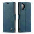 thumbnail image 1 of Dteck For Samsung Note 10 Plus CaseMe Slim PU Leather Flip Magnet Case Cover Retro Style Frosted Lightweight Protective Shell Holster, blue, 1 of 6