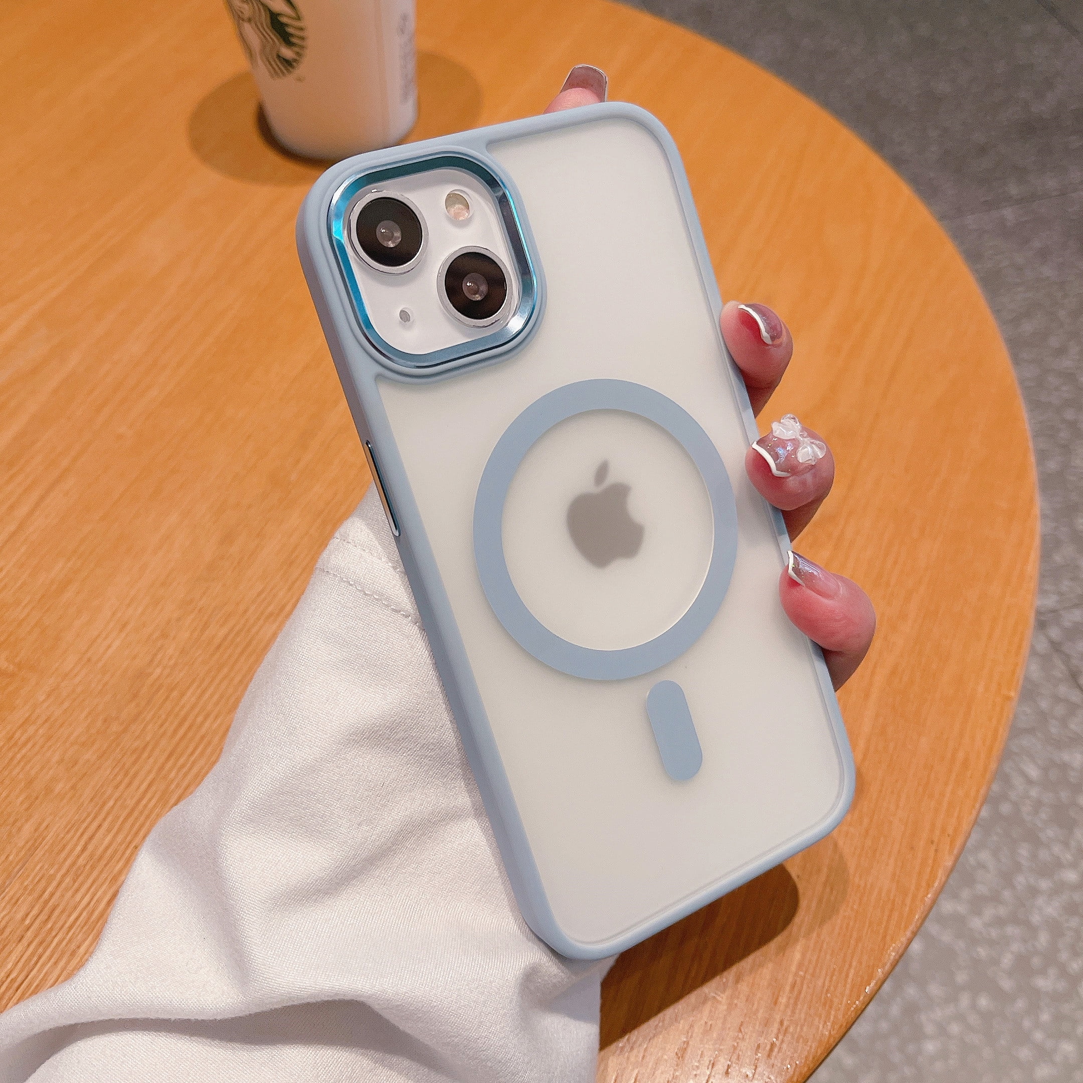 Dteck For iPhone 11 Pro Max,Shockproof Slim Metal Matte Magnetic