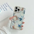 thumbnail image 1 of Dteck For iPhone 12 Pro Max 6.7 inch,Slim Shockproof Rubber Flower Pattern Back Case Cover,A, 1 of 6