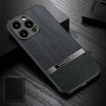 thumbnail image 1 of Dteck For iPhone 13 Pro 6.1 inch Natural Wood Grain Case,Anti-Fingerprint Rugged Protection TPU Bumper Shockproof Anti-Scratch Slim Phone Case Cover.For iPhone 13 Pro,Black, 1 of 7