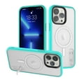 thumbnail image 1 of Dteck For iPhone 14 Pro Max,Slim Shockproof Magnetic MagSafe Kickstand Camera Lens Protector TPU Case Cover,E, 1 of 3