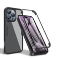 thumbnail image 1 of Dteck Full Body Protection Case for iPhone 16 Pro Max,Slim Transparent Case Built-in Screen Protector Shockproof TPU + PC Back Cover for iPhone 16 Pro Max,Black, 1 of 7