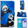 thumbnail image 1 of Dteck Galaxy A21 6.5 inch Case 3D Full Stylish Wallet Credit Cards Slot with Stand PU Leather Shockproof Flip Magnetic Case for Samsung Galaxy A21 (2020), Panda, 1 of 1