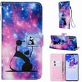 thumbnail image 1 of Dteck Galaxy A21 6.5 inch Case 3D Full Stylish Wallet Credit Cards Slot with Stand PU Leather Shockproof Flip Magnetic Case for Samsung Galaxy A21 (2020), Galaxy, 1 of 1