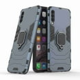 thumbnail image 1 of Dteck Galaxy A50 SM-A505 6.4 Inch Case, Heavy Duty Armor Protective Rugged 2 in 1 Shock-Absorbing Case with 360 Degree Rotation Ring， Navyblue, 1 of 3