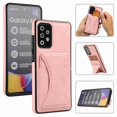 thumbnail image 1 of Dteck Galaxy A52 5G Case Card Holder Wallet Shockproof Protective Cover with Card Slot and Slim Purse Leather Case for Samsung A52 5G (Rosegold), 1 of 6
