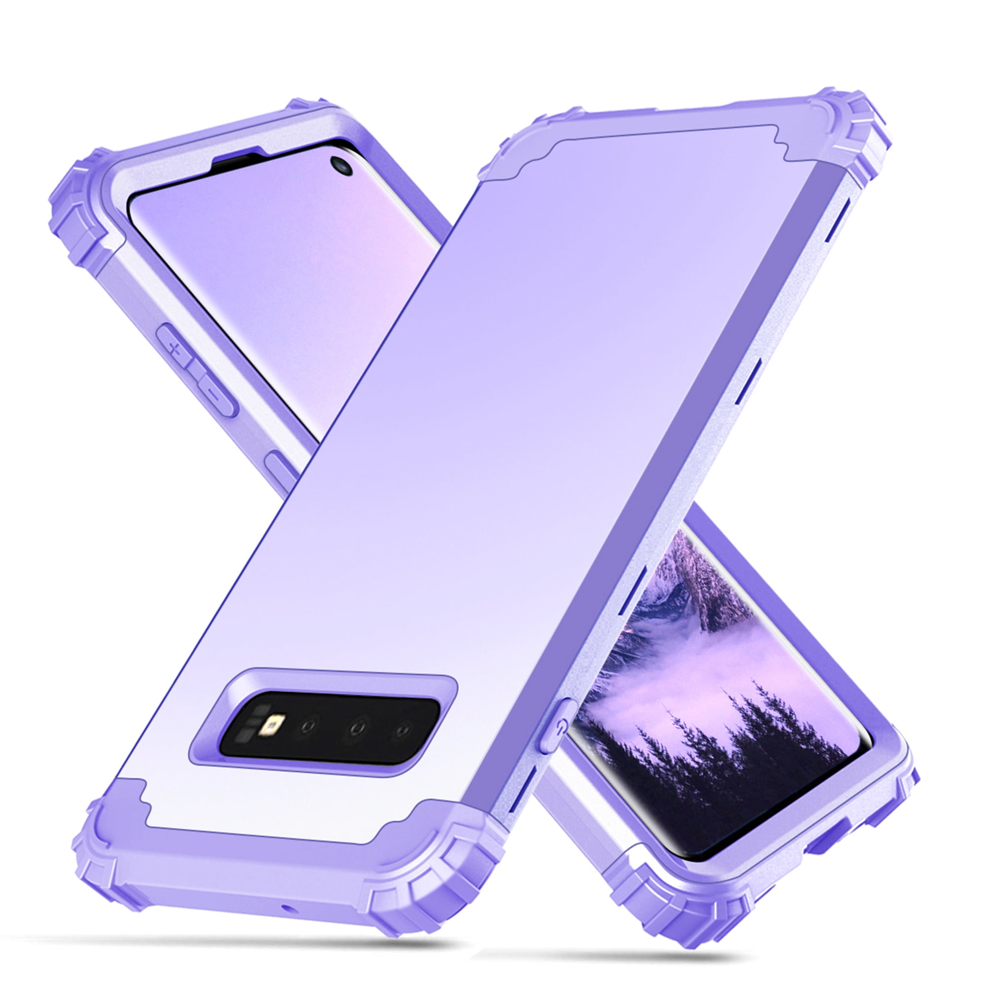 Silicone Case Samsung Galaxy S10 Plus Back Cover Premium Dteck