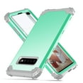 thumbnail image 1 of Dteck Galaxy S10 Plus Case, Dteck Heavy Dual Layer Rugged Shockproof Case Hard PC Protective Back Cover For Samsung Galaxy S10+, Mint Green, 1 of 10