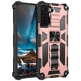 thumbnail image 1 of Dteck Galaxy S22 Plus Case with Kickstand,Rugged Shockproof Heavy Duty Protection, Anti-Scratch Armor Phone Case Fit Magnetic Car Mount for Samsung S22 Plus 5G, Rosegold, 1 of 1