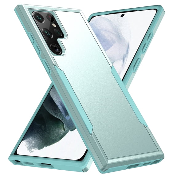Dteck Galaxy S23 Ultra Case, Heavy Duty Tough Rugged Drop Protection Lightweight Shockproof Slim Back Cover for Samsung Galaxy S23 Ultra Case 5G 6.8-inch 2023 Release, Green