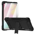 thumbnail image 1 of Dteck Galaxy Tab A 10.1 2019 Case with Screen Protector, Heavy 3 IN 1 Rugged Shockproof Case Kickstand Protective Cover for Samsung Galaxy Tab A 10.1 2019 release SM-T510 T515, Black, 1 of 9