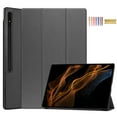 thumbnail image 1 of Dteck for Galaxy Tab S9 Ultra Case 2023, Shockproof Stand Case, Auto Sleep/Wake, Hard PC Back Cover for Samsung Galaxy Tab S9 Ultra 14.6 Inch SM-X910/X916/X918,Gray, 1 of 10