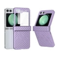 thumbnail image 1 of Dteck for Galaxy Z Flip 5 Case with Hinge Protection, Z Flip 5 Case with Screen Protector Full Cover,Support Wireless Charging Shockproof Non-Slip Slim Phone Case for Samsung Galaxy Z Flip5 5G,Purple, 1 of 7