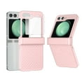 thumbnail image 1 of Dteck for Galaxy Z Flip 5 Case with Hinge Protection, Z Flip 5 Case with Screen Protector Full Cover,Support Wireless Charging Shockproof Non-Slip Slim Phone Case for Samsung Galaxy Z Flip5 5G,Pink, 1 of 7
