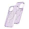thumbnail image 1 of Dteck Glitter Case for Apple iPhone 14 Pro Max, Magnetic Case Wireless Charging Magsafe Tranparent Slim Fit Shockproof Case Cover for Apple iPhone 14 Pro Max 6.7", Purple, 1 of 7