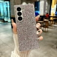 thumbnail image 1 of Dteck Glitter Case for Samsung Galaxy Z Fold 6, Electroplated PC Case Sparkle Protective Luxury Bling Shiny Shockproof Cover for Galaxy Z Fold 6,Purple, 1 of 6