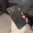thumbnail image 1 of Dteck Glitter Case for iPhone 12, Cute Sparkle Bling Shiny Women Girls Cases Soft TPU Rubber + PC Slim Shockproof Drop Phone Protective Cover, Black, 1 of 9