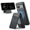 thumbnail image 1 of Dteck for Google Pixel 7 Case Magnetic with Detachable Card Holder Wallet, Magnetic Phone Cover Compatible with MagSafe, Premium PU Leather Slim Shockproof Case for Pixel 7,Black, 1 of 7