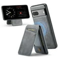 thumbnail image 1 of Dteck for Google Pixel 7 Case Magnetic with Detachable Card Holder Wallet, Magnetic Phone Cover Compatible with MagSafe, Premium PU Leather Slim Shockproof Case for Pixel 7,Gray, 1 of 7