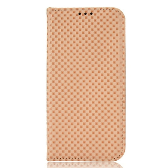 Dteck for Google Pixel 7 Flip Leather Wallet Case with Card Slots Kickstand Function Stylish Grid Pattern Magnetic Shockproof Folding Case For Google Pixel 7,Beige