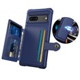 thumbnail image 1 of Dteck for Google Pixel 7 Phone Case, Rugged Shockproof Silicone Bumper PU Leather Back Cover with Flip Card Holder Wallet Protective Case for Google Pixel 7,Deep Blue, 1 of 6