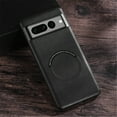 thumbnail image 1 of Dteck for Google Pixel 7 Pro Case Compatible with Magsafe, Magnetic Protective Slim Thin Dual Layer Shockproof Bumper Full Body Rugged Hard Back Anti-Scratch Cover, Black, 1 of 10