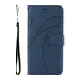 thumbnail image 1 of Dteck for Google Pixel 7 Wallet Case, Premium PU Leather Flip Folio Card Holders Kickstand Book Folding Case with Detachable Wrist Strap Shockproof Protective Cover, darkblue, 1 of 2