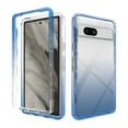 thumbnail image 1 of Dteck for Google Pixel 7a Case, Gradient Clear Thin Pixel 7a Case Shockproof Non-Yellowing Full-Guard Military Grade Drop Protection, Soft TPU Google Pixel 7a 5G Case,Blue, 1 of 6