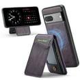 thumbnail image 1 of Dteck for Google Pixel 8 Case Magnetic with Detachable Card Holder Wallet, Magnetic Phone Cover Compatible with MagSafe, Premium PU Leather Slim Shockproof Case for Pixel 8,Purple, 1 of 7