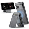 thumbnail image 1 of Dteck for Google Pixel 8 Case Magnetic with Detachable Card Holder Wallet, Magnetic Phone Cover Compatible with MagSafe, Premium PU Leather Slim Shockproof Case for Pixel 8,Gray, 1 of 7