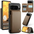 thumbnail image 1 of Dteck for Google Pixel 8 Pro Case with Card Holder, Magnetic Business Leather Wallet Case for Women Men with RFID Blocking Kickstand Shockproof Cover for Google Pixel 8 Pro,Brown, 1 of 9