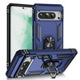 thumbnail image 1 of Dteck for Google Pixel 8 Pro Case with Screen Protector, Rotated Ring Kickstand Military Grade Drop Protection Shockproof Rugged Case for Google Pixel 8 Pro,Blue, 1 of 7