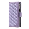 thumbnail image 1 of Dteck for Google Pixel 8 Wallet for Women Men Case, Wallet with Card Holder Zipper Pocket PU Leather Kickstand Wrist Strap Magnetic Flip Leather Shockpoof Silicone Full Cover Case,Purple, 1 of 7