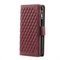 thumbnail image 1 of Dteck for Google Pixel 8 Wallet for Women Men Case, Wallet with Card Holder Zipper Pocket PU Leather Kickstand Wrist Strap Magnetic Flip Leather Shockpoof Silicone Full Cover Case,Winered, 1 of 9