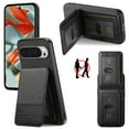 thumbnail image 1 of Dteck for Google Pixel 9 / 9 Pro Case Wallet with Card Holder, RFID Blocking Credit Slots Kickstand Shockproof Phone Cover for Women Men 6.3 inch,Black, 1 of 9