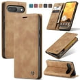thumbnail image 1 of Dteck for Google Pixel 9 Pro / 9 Wallet Case,Vintage PU Leather Wallet Card Slot Kickstand Magnetic Closure RFID Blocking Shockproof Flip Folio Case Cover, Brown, 1 of 8