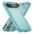 thumbnail image 1 of Dteck for Google Pixel 9 Pro Case with Screen Protector + Camera Lens Protector, ,Heavy Duty Shockproof Full Body Protective Phone Cover for Pixel 9 Pro,Mint, 1 of 6
