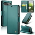 thumbnail image 1 of Dteck for Google Pixel 9 Pro XL Case, RFID Blocking Pixel 9 Pro XL Wallet Case for Women Men with Card Holder, Magnetic Closure PU Leather Folio Flip Phone Cover for Google Pixel 9 Pro XL,Green, 1 of 8