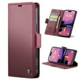thumbnail image 1 of Dteck for Google Pixel 9A Wallet Case with RFID Blocking Credit Card Holder, PU Leather Folio Flip Kickstand Protective Shockproof Cover Women Men for Google Pixel 9A,Wine, 1 of 4