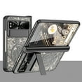 thumbnail image 1 of Dteck for Google Pixel Fold Case, Pixel Fold Hinge Protective Case with Kickstand, Hybrid Shockproof Hard PC Protective Rugged Case for Google Pixel Fold 2023,Black, 1 of 8