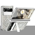 thumbnail image 1 of Dteck for Google Pixel Fold Case, Pixel Fold Hinge Protective Case with Kickstand, Hybrid Shockproof Hard PC Protective Rugged Case for Google Pixel Fold 2023,Silver, 1 of 8