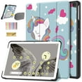 thumbnail image 1 of Dteck for Google Pixel Tablet 2023 Case, Ultra Slim Foldable Folio Stand Hard Back Cover Shockproof Protective Case for Google Pixel Tablet,Little Horse, 1 of 8